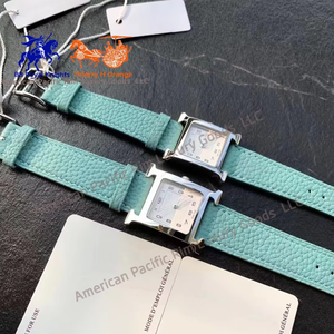 Reloj de Mujer de Lujo de Alta Gama, Diseño 2025, Marca H, Analógico, Esfera Cuadrada con Cristal, Correa de Cuero, Movimiento de Cronómetro, Suministro ODM - Product Image 2