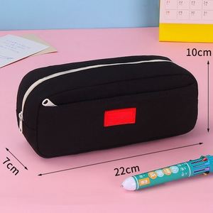 New Simple Large Capacity Pencil case High Quality Pencil <b>Bag</b> Student Stationery <b>Bag</b> Stain Resistant Custom Pencil case - Product Image 3
