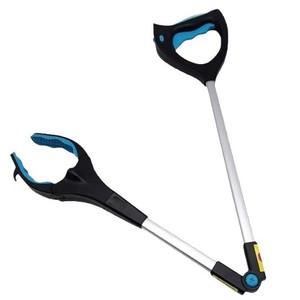 Pinza Telescópica Plegable Transfronteriza con Rotación de 90 Grados y Bloqueo, Herramienta de Recogida para Limpieza Doméstica de Aleación de Aluminio - Product Image 3