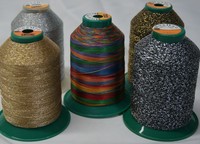 0.3mm-1.0mm toptan renkli sıcak satış gökkuşağı iplik Polyester nakış merserize iplik dikiş dokuma için örme kumaş