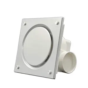 SDIAO Factory Direct Sales Bathroom Ceiling Mounted Exhaust Fan 9 inck Pipe Extractor Suction Ventilation Fan