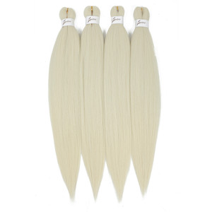 Cheveux tressés pré-étirés Lianzhu pour l'Europe, l'Amérique et l'Afrique, double trame, <span class=keywords><strong>tresses</strong></span> EZ, dreadlocks africaines, 100g, modèle - Product Image 5