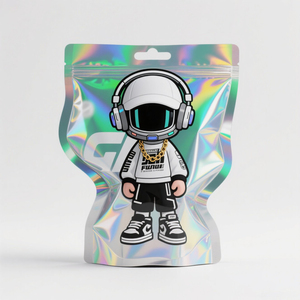 Sacchetti in <span class=keywords><strong>Mylar</strong></span> con Pellicola di Poliestere Autosigillanti Fustellati per Imballaggio Alimentare, in Alluminio Deodorato, 3.5g, per Caramelle Gommose Spot Candy - Product Image 5