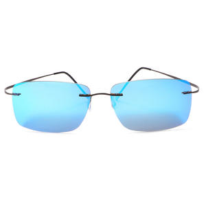 サンメガネ男性女性用PCレンズカスタムロゴ長方形サングラス<span class=keywords><strong>2025</strong></span> - Product Image 6