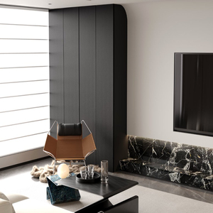 Hot Selling MuMuXin Leon <strong>Oak</strong> <strong>MDF</strong> Board ENF F4Stars 1220x2740mm Fingerprint-free Moisture-Proof 25mm <strong>Mdf</strong> <strong>Sheet</strong> for Apartment - Product Image 5