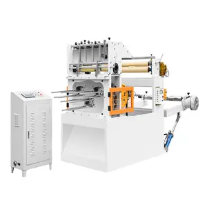 () Máquina troqueladora de impresión en blanco de taza de papel de perforación de tapa de papel de aluminio automática