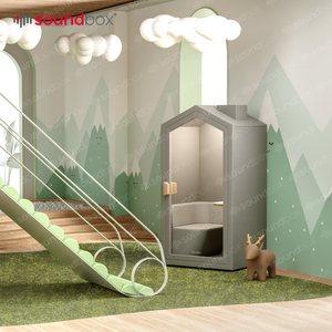 Boîte à son Home Pod, pod silencieux pour la maison, réduction <span class=keywords><strong>du</strong></span> bruit, lecture et écriture pour <span class=keywords><strong>enfants</strong></span>, concentration, espace insonorisé, pod pour la maison - Product Image 2