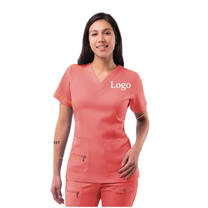 Biểu Tượng Tùy Chỉnh Chống-Nhăn Y Tế Matte Phụ Nữ Của Điều Dưỡng Bệnh Viện Đồng Phục Thiết Lập Đàn Hồi Runner Phù Hợp Với Cho Các Bác Sĩ Và Nhân Viên - Product Image 1