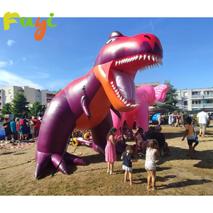 Dinosauro Gonfiabile Rosso Gigante di Alta Qualità, 5m di Altezza, Prezzo di Fabbrica, per Decorazioni Eventi - Product Image 3