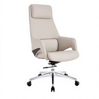 Chaise de bureau ergonomique moderne et minimaliste, réglable en hauteur, confortable pour de longues sessions sur les réseaux sociaux et devant l'ordinateur