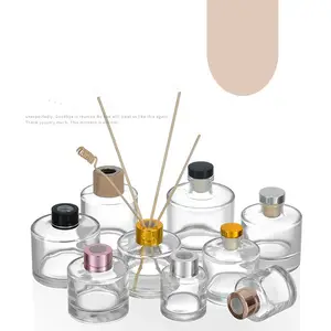 Factory Wholesale Fragrance Glass bottle 50ml 100ml 120ml 150ml 200ml Reed Diffuser Bottle for perfume
