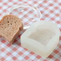 Moule en silicone blanc en forme de fleur Youngs DIY pour desserts, gâteaux et ornements alimentaires en pain de mie, qualité alimentaire, haute température