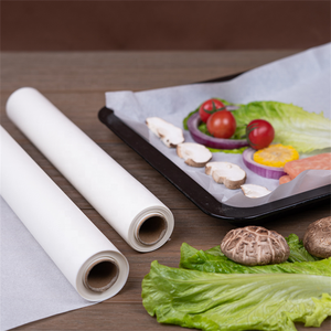 Papel de Hornear de Silicona de Grado Alimenticio, Rollo de 20m/30m/50m, Antiadherente, para Hornear, Cocinar, Barbacoa, Papel Pergamino Marrón - Product Image 6