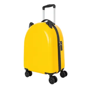 2024 nueva venta al por mayor de equipaje para niños de 18 pulgadas maleta personalizada para niños bolsa de carrito para niños