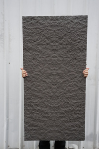 Échantillon gratuit Granit <span class=keywords><strong>gris</strong></span> Décoration murale extérieure d'hôtel Pierre céramique flexible Carrelage MCM Revêtement mural Face à des carreaux de brique - Product Image 4