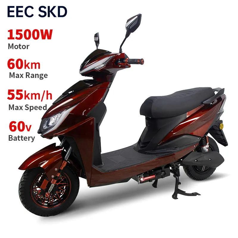 1000W-1500W automatic scooter motorcycle 55km/h electric motorcycle price in pakistan