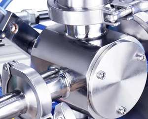 Machine de remplissage pneumatique à double buse pour crème, pâte et liquide, 2 têtes, avec fonction de chauffage et de mélange - Product Image 5