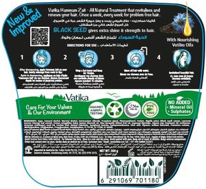 <strong>Vatika</strong> Naturals Hammam Zaith with Blackseed-Hot <strong>Oil</strong> Treatment with Deep Nourishment for All Hair Types-500g - Product Image 6