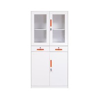 Armoire de classement commerciale moderne en acier, écologique, avec 2 tiroirs, pour bureaux, maisons, écoles, usines, ateliers