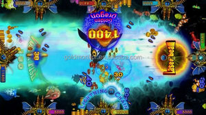 Installations d'amusement intelligentes à pièces bon marché, Console <span class=keywords><strong>de</strong></span> jeux <span class=keywords><strong>de</strong></span> table à poisson, Machine Dragon Hunter - Product Image 5