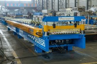 Machine de formage de panneaux de toiture ondulés haute précision personnalisable FORJEN, roulement d'engrenage pour tuiles de toiture, vente directe usine