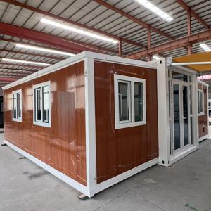 Maison conteneur en acier coloré, <span class=keywords><strong>mobile</strong></span>, amovible, pliable, pour usage extérieur, résidentiel et commercial, à montage rapide - Product Image 3