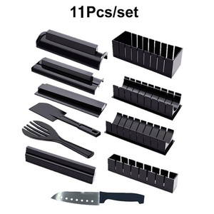 Kit de manualidades para hacer <span class=keywords><strong>sushi</strong></span> con moldes cuadrados de plástico, juego de herramientas para crear tu propio <span class=keywords><strong>sushi</strong></span> en casa - Product Image 2