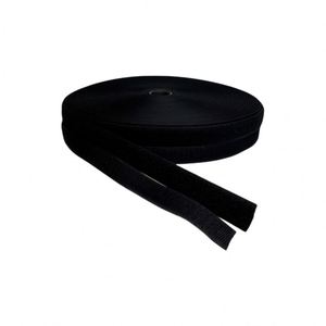 Bande auto-agrippante noire de 20 mm, auto-adhésive, pour vêtements - Product Image 4