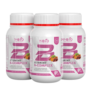 Compresse di Vitamina B Complessa per la Salute di Base degli Adulti Attivi, Consegna Rapida, 60 Compresse, Prezzo di Fabbrica OEM - Product Image 1