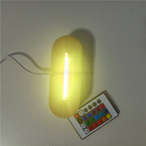 Interruptor táctil que cambia de 7 colores, ilusión 3D, led, acrílico, base de luz led, fábrica de China - Product Image 3