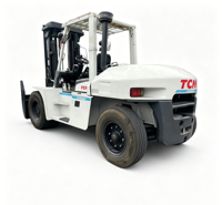 Dijual: Forklift Diesel TCM 10 Ton, Dilengkapi Mesin Isuzu, Asli Impor dari Jepang, Populer di Pasar