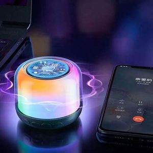 JW933 Enceinte Stéréo Extérieure Sans Fil Bluetooth V5.0 Étanche avec Subwoofer à Gamme Complète, LED, Hi-Fi, Batterie 800mAh, Promotion DJ, Vente en Gros Populaire - Product Image 5