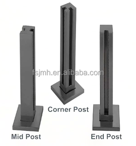 Rãnh kính lan can bộ làm bằng 304 thép không gỉ khung cao cho lan can kính hàng rào ban công sàn kính hỗ trợ - Product Image 3