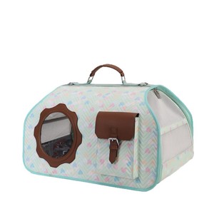 Transportadora para Mascotas Pauljet con Estampado Cuadrado, Bolsa Transpirable para Perros y Gatos, Gran Capacidad, Portátil para Viajes al Aire Libre - Product Image 5