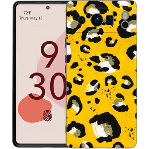 Funda de teléfono con estampado de leopardo para <span class=keywords><strong>Google</strong></span> <span class=keywords><strong>Pixel</strong></span> 8 7 <span class=keywords><strong>6</strong></span> <span class=keywords><strong>Pro</strong></span> 6A 7A 5G silicona suave a prueba de golpes TPU funda negra Fundas - Product Image 2