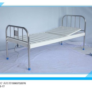 เตียงผู้ป่วยแบบปรับได้ด้วยมือ รุ่น YC-C04 ยี่ห้อ Xin Yuchen ทำจากสแตนเลส สำหรับโรงพยาบาลและตรวจร่างกาย สีขาว ขนาด 180 ซม. - Product Image 5