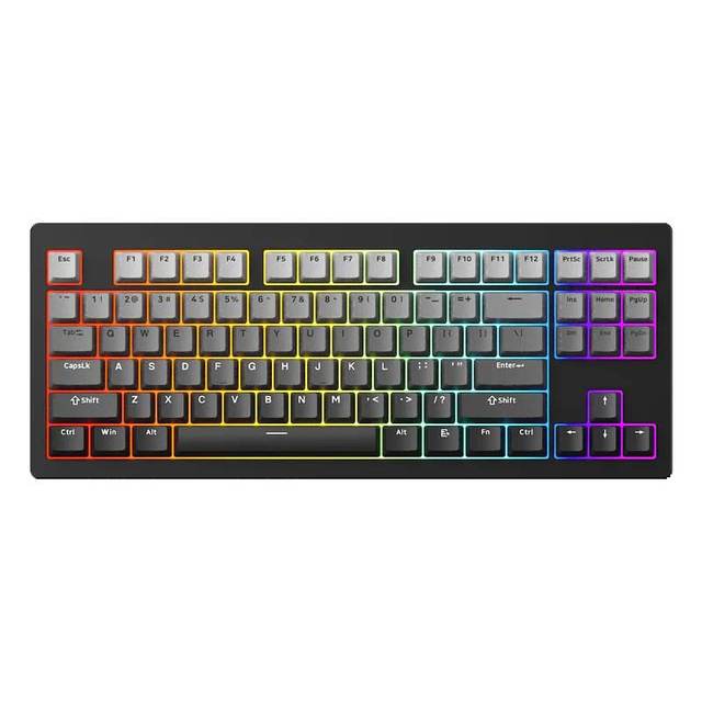 MonsGeek M3W V3 TKL 87 Key Tri Mode Aluminum Gasket Hot Swappable Mechanical Keyboard RGB 6000mAh for PC Gaming