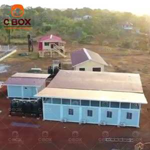 คลินิกเคลื่อนที่ Cbox ประกอบง่าย พื้นที่รักษาพยาบาลชั่วคราว บ้านพักอาศัยสำเร็จรูปแบบถอดประกอบได้ บ้านคอนเทนเนอร์ - Product Image 5