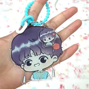 พวงกุญแจอะคริลิกใสลายการ์ตูนอนิเมะแบบกำหนดเอง พิมพ์ลายดิจิตอล กันน้ำ จำหน่ายจำนวนมาก - Product Image 2