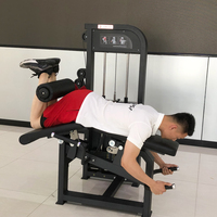 Équipement de musculation de haute qualité GC-5058 pour la musculation des jambes, machine d'extension des jambes assise et de flexion des jambes allongées