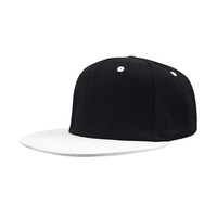 Gorra Snapback Clásica Unisex de 5 Paneles con Visera Plana, Ajustable, Estilo Moderno y Color Liso