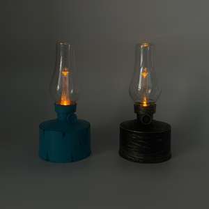 <span class=keywords><strong>Lampe</strong></span> à pétrole vintage personnalisable avec flamme simulée, lumière décorative solaire multicolore <span class=keywords><strong>pour</strong></span> jardin - Product Image 3