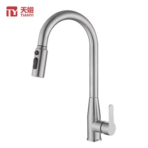 Classic Style 360 Degree Rotating Pull Out 304 Stainless Steel Material Kitchen Sink Tap - Product Image 1