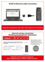 TabScan T6PT3G para Protocolos DOIP PDU CANFD, Software de Diagnóstico, Servicio de Diagnóstico OBD para Todos los Modelos, 12 V, 1 Año de Garantía