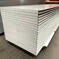 Système de toiture et de paroi en panneaux sandwich métalliques EPS pour l'isolation thermique des bâtiments préfabriqués, entrepôts et ateliers