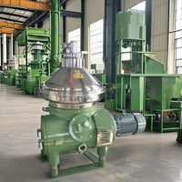 Équipement de séparation continue de l'huile de graines de coton, centrifugeuse à disque et bol pour la séparation de l'huile et de l'eau