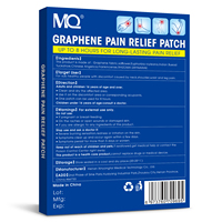 MQ Douleur bidimensionnelle de haute qualité et efficace pour la polyarthrite rhumatoïde Douleur articulaire Patch en graphène