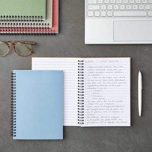 Cuadernos A4 A5 para estudiantes, cuadernos de papel de arte con impresión personalizada a prueba de agua, cubierta dura, libro de ejercicios lácteos, diario de encuadernación en espiral - Product Image 2