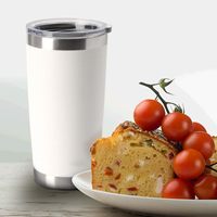 LIHONG Gobelets isothermes 20oz en acier inoxydable avec couvercle, double paroi sous vide, pour café, boissons chaudes et froides, thé, voyage et extérieur