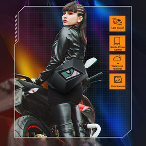 Nouveau sac de moto à bandoulière LED, sac de moto personnalisé OEM, sac de voyage oblique imperméable, sac léger Bluetooth - Product Image 4